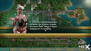 Beautiful anime MILF gets creampied in the evening light