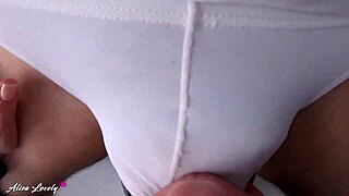 i love watching stepsister alisa lovely give slobbery blowjob and swallow cum