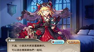 anime hentai girl fingering to orgasm with small tits