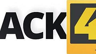 Big black cock covers blonde teen in cum