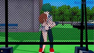 Ochako Uraraka And Izuku Midoriya Intense Sex - My Hero Academia Hentai