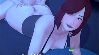 3D porn game with big ass stepmoms and tiny stepdaughters