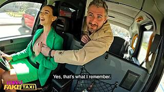 Hell Yeah! Lady Gang in Fake Taxi Bangs Guy in Tight Pussy!