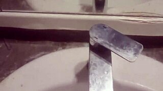 Young guy masturbates casually