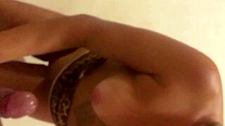 He Took Slutty Blonde to Hotel for Bareback Blowjob