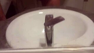 Young guy masturbates casually