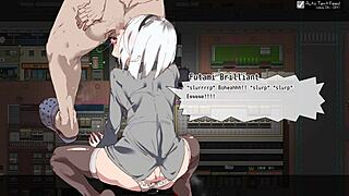 Tanned woman licked in doggystyle with squirting