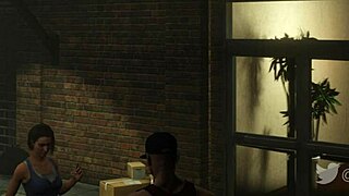 Jill Valentine gives intense handjob