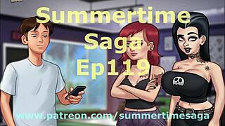 Summertime Saga 119 With Big Tits In Emotional Scene