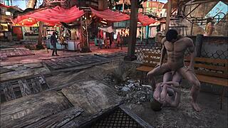 I fucked in Fallout 4 Diamond City publicly