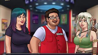 Summertime Saga 119 With Big Tits In Emotional Scene