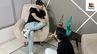 my hermanastra begs for sex lessons and i pound her hard - part 1!