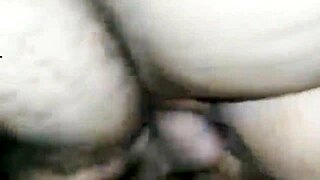 bbc fills latina bbw pussy with cum in homemade creampie