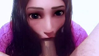 Intense Deepthroat Blowjob With Deep Penetration