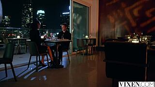 vixen alexis enjoys steamy first date with oliver