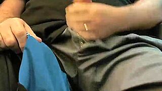 Mycock4u2see likes to pleasure himself and ejaculate on the train