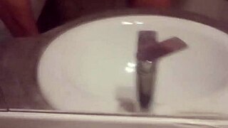 Young guy masturbates casually