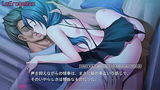 Passionate Couple's Creampie In Anime Hentai Sex