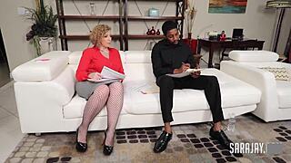 Big Titty Milf Sara Jay Handles Isiah Maxwell's Thick Cock