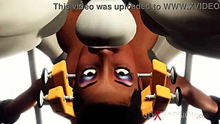 Big tits beauty enjoys extreme restrained sex with monster cock