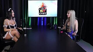 kyra sheer red records first scene with actor