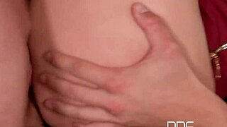 Busty milf cathy heaven takes two cocks while sucking