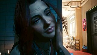 Can Claire Russell's sex scene in Cyberpunk 2077's Laguna Bend intrigue you?