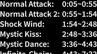 Sharifa's heroic scenes in the anime-style video game