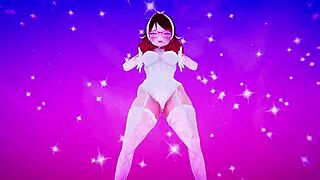 3D porn video of big cocked MMD Novia's hot scene