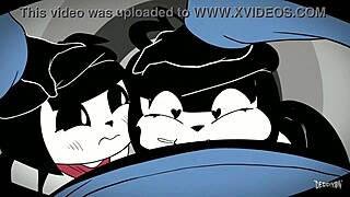 مغامرة كارتون إباحية مجنونة