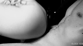 Couple engages in comasturbation and painful anal sex