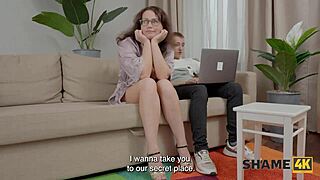 Shame4K Stepmommy Mishap Turns into Wild Big Tit Action!