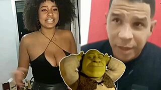 Kelly, a hot escort from São Paulo, interviews Leo Ogro with big tits and assfucking