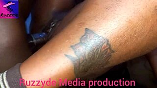 Ruzzyde’s Black Amateur Whore Fucked Hard Doggystyle by Plumber