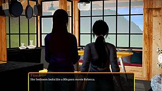 Small boobed homemade video with a standing fuck