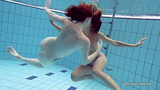 Katrin Privsem og Lucy Gurchenko, vil dere svømme med oss under vann?