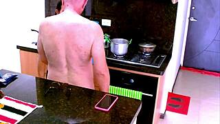 Preview of a Kitchen Surprise with Agarabas and Olpr's Wild Action