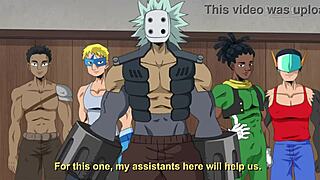 2 teen 18+s gagging on monster cock in my hero academia?