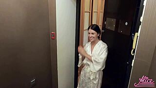 Young wife rests while her hubby bangs neighbor's pussy