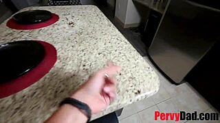 scarlett bloom teased her step daddy, asking if he craved her skinny pussy.