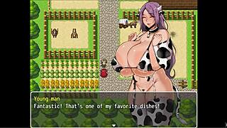 Milking Massive Cowgirl Tits In Mirena's Ranch