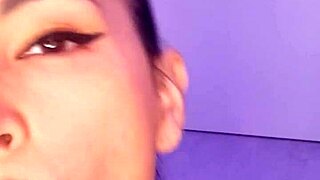 Claudia Bavel's horny blowjob and fingering compilation