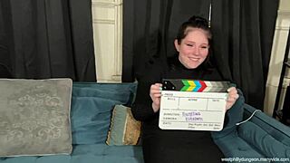 Slutty Angelina gets pounded hard in action.