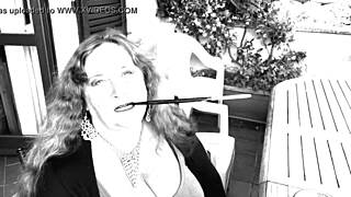 Augusta is a mature and stylish fetishist who enjoys smoking and being in control