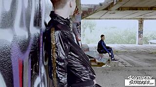 Hey twinks Beno Eker and Josh Cavalin, ready for raw action?