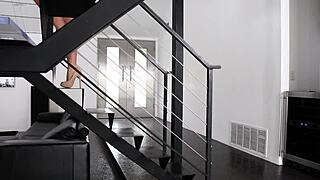 Mature Redhead Cougar Guides Young Girl into Lesbian Play