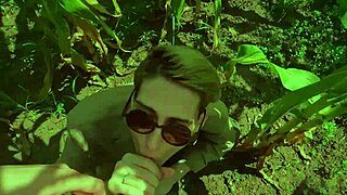 Help a friend in the cornfield with gay couple action?