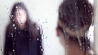 spitting action in the scene
