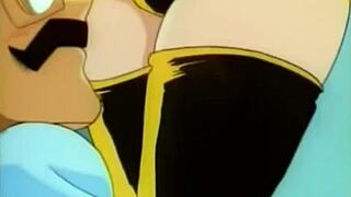 Asian Teen in Anime Threesome Medical BJ