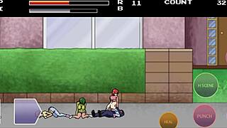 in this hentai, i fuck every girl on the street with intense sex